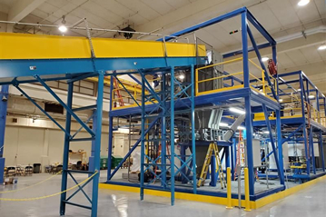 安徽某新能源股份公司定制三元鋰電池破碎分選案例