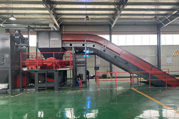 華友鈷業定制噸包袋破碎清洗造粒線案例