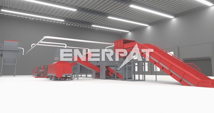 絞繩破碎處理線