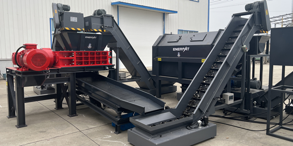 設備升級 | 恩派特廢舊濾油器回收處理線，資源循環(huán)利用再提速！