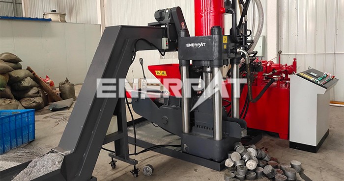 金屬屑壓餅機立式和臥式有什么區別？