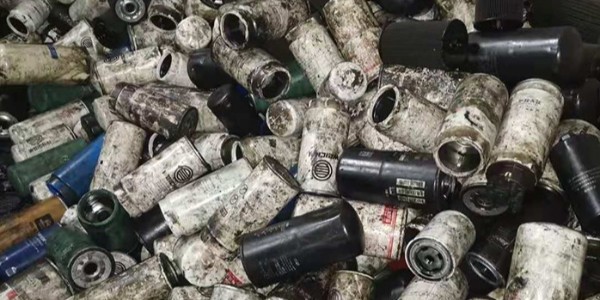 機油濾芯回收價值高嗎？機油濾芯破碎機助力回收