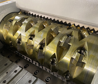 單軸破碎機結構