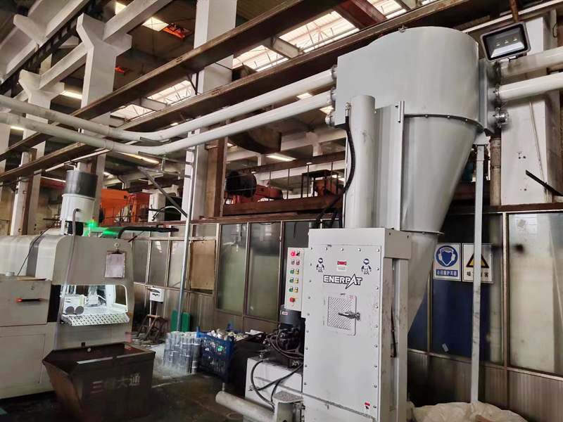 浙江SWDT精鍛股份有限公司與恩派特定制鋁屑?jí)簤K機(jī)案例