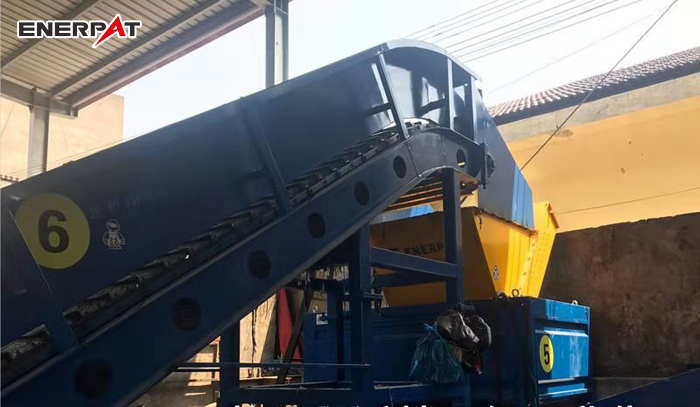 上海菜市場垃圾破碎機(jī)現(xiàn)場圖1