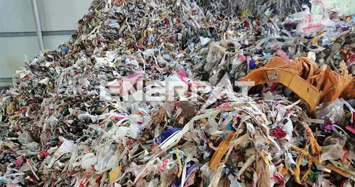 紙廠廢料破碎處理線